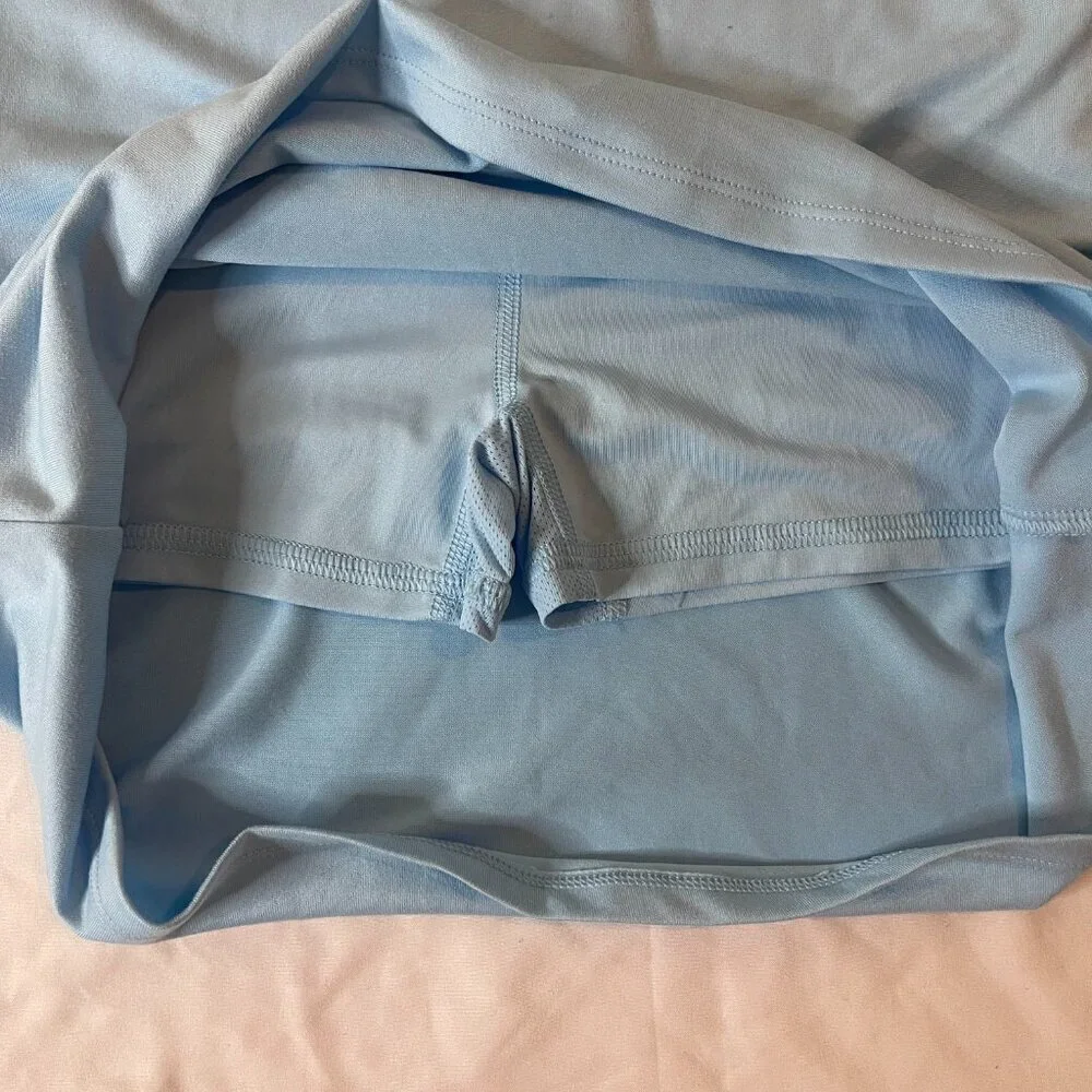 Girls' Asymmetrical Active Dress - All in Motion™ Light Blue S (6/7).